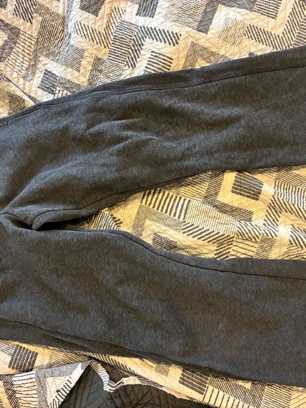 Champion Dark Charcoal Gray kids Sweatpants with Subtle Logo
